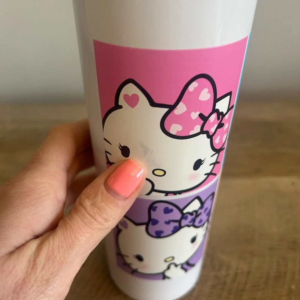 Hello Kitty X Gotcha Large capacity‎ 16oz Cup-tumbler 2023 Sanrio